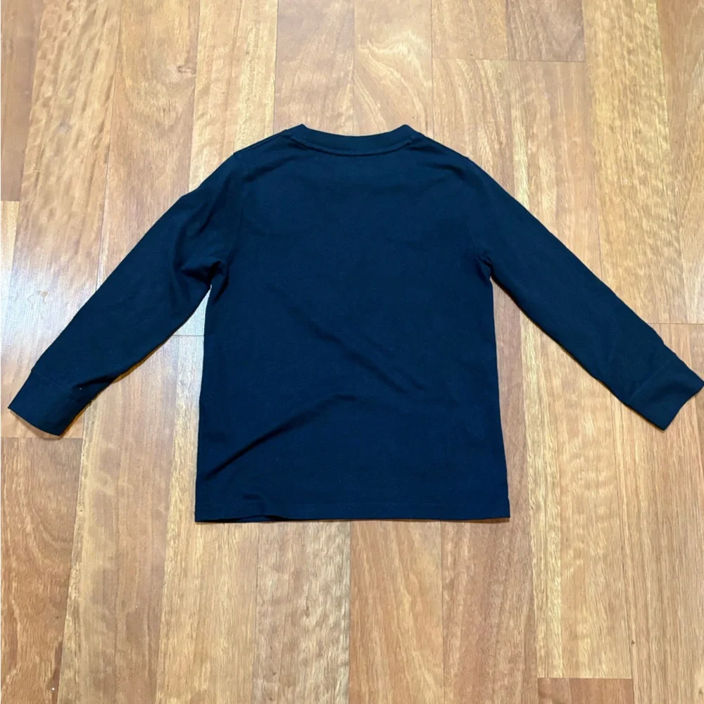 Abercrombie Kids Classic Logo long-sleeve Shirt Boys Size 5